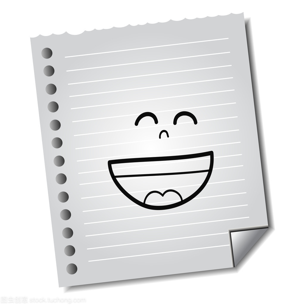 卡通纸便条贴纸上绘手的艺术