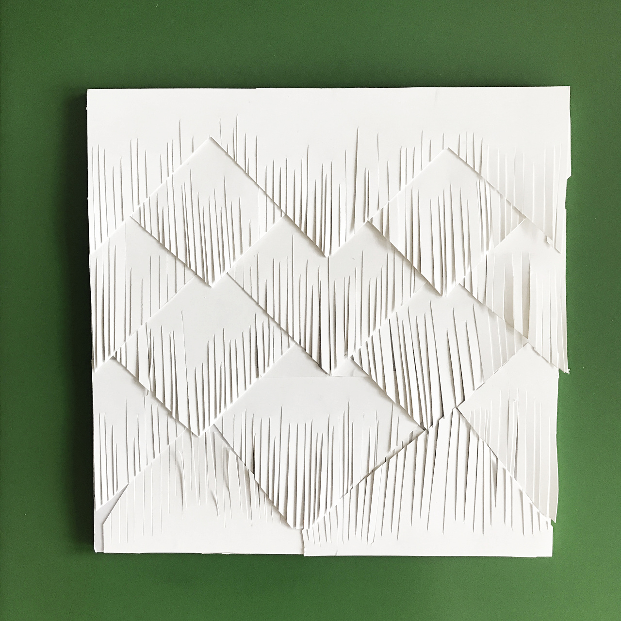 纸材立体构成 纤纤流苏的魅力